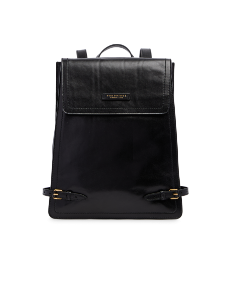 Zaino donna in pelle The Bridge Monica – Nero/Oro - foto 1