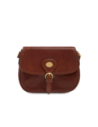 Borsa a tracolla in pelle con patta e fibbia The Bridge Isadora – Marrone/Oro Borsa a tracolla in pelle con patta e fibbia The Bridge Isadora – Marrone/Oro