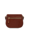 Borsa a tracolla in pelle con patta e fibbia The Bridge Isadora – Marrone/Oro Borsa a tracolla in pelle con patta e fibbia The Bridge Isadora – Marrone/Oro