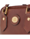 Bauletto in pelle con tracolla The Bridge Story Donna – Marrone/Oro Bauletto in pelle con tracolla The Bridge Story Donna – Marrone/Oro