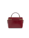 Mini bauletto in pelle con manico gioiello The Bridge Story Donna – Barolo/Oro