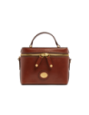 Mini bauletto in pelle con manico gioiello The Bridge Story Donna – Marrone/Oro