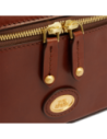 Mini bauletto in pelle con manico gioiello The Bridge Story Donna – Marrone/Oro