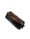 Borsa a tracolla cilindrica in pelle The Bridge Story Donna – Nero/Oro