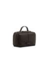 Beauty case in pelle The Bridge Travel Soft – Moka/Rutenio White