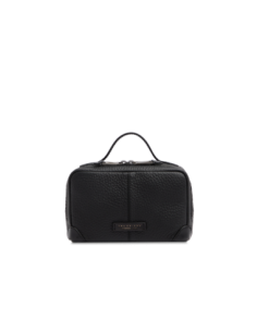 Beauty case in pelle The Bridge Travel Soft – Nero/Palladio/Rutenio - foto 1
