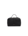 Beauty case in pelle The Bridge Travel Soft – Nero/Palladio/Rutenio