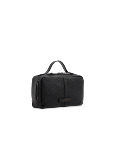 Beauty case in pelle The Bridge Travel Soft – Nero/Palladio/Rutenio - foto 2