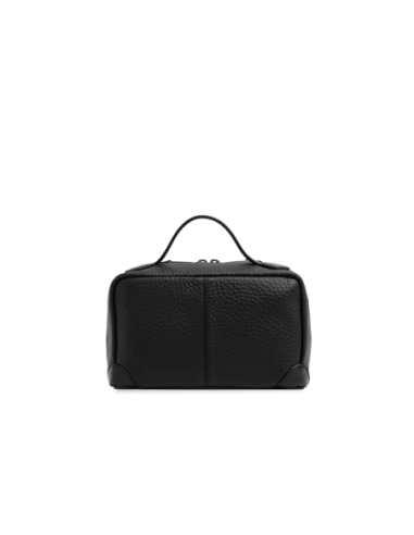Beauty case in pelle The Bridge Travel Soft – Nero/Palladio/Rutenio - foto 3