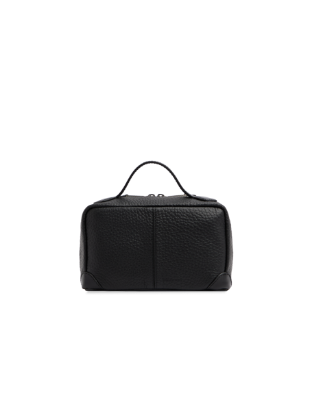 Beauty case in pelle The Bridge Travel Soft – Nero/Palladio/Rutenio - foto 3