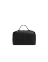 Beauty case in pelle The Bridge Travel Soft – Nero/Palladio/Rutenio