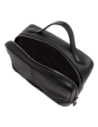 Beauty case in pelle The Bridge Travel Soft – Nero/Palladio/Rutenio