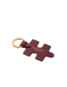 Portachiavi puzzle in pelle The Bridge Duccio – Barolo/Oro Portachiavi puzzle in pelle The Bridge Duccio – Barolo/Oro