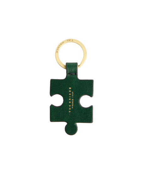 Portachiavi puzzle in pelle The Bridge Duccio – Pino/Oro - foto 1