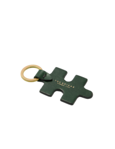 Portachiavi puzzle in pelle The Bridge Duccio – Pino/Oro - foto 1 2