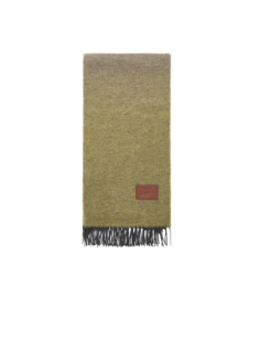 Sciarpa multicolore in misto lana con frange 50x200 cm The Bridge – Mix Felce/Moka - foto 1