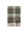 Sciarpa a quadri in lana merino con frange 30x200 cm The Bridge – Check Felce Sciarpa a quadri in lana merino con frange 30x200 cm The Bridge – Check Felce