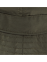 Cappello bucket impermeabile con logo in pelle The Bridge – Foresta/Marrone/Oro