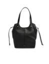 Borsa shopping in pelle martellata The Bridge Martina – Nero/Oro Borsa shopping in pelle martellata The Bridge Martina – Nero/Oro
