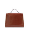 Borsa a mano in pelle con chiusura gioiello The Bridge Irene – Marrone/Oro Borsa a mano in pelle con chiusura gioiello The Bridge Irene – Marrone/Oro