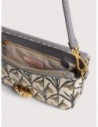 Borsa baguette in jacquard floreale Coccinelle C-Me Lock Medium – Multicolor Stove Borsa baguette in jacquard floreale Coccinelle C-Me Lock Medium – Multicolor Stove