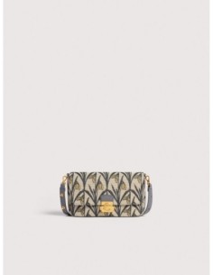 Minibag in jacquard floreale Coccinelle C-Me Lock Mini – Multicolor Stove - foto 1