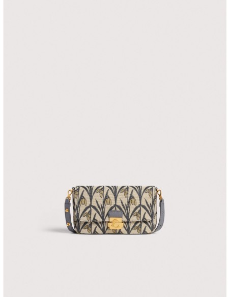 Minibag in jacquard floreale Coccinelle C-Me Lock Mini – Multicolor Stove - foto 1