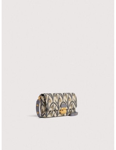Minibag in jacquard floreale Coccinelle C-Me Lock Mini – Multicolor Stove - foto 2