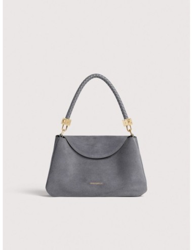 Borsa a mano in camoscio Coccinelle Tiggy Small – Stove - foto 1