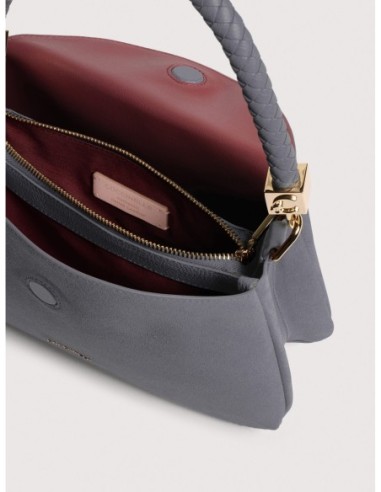 Borsa a mano in camoscio Coccinelle Tiggy Small – Stove - foto 3