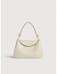 Borsa a mano in pelle con grana Coccinelle Tiggy Small – Eucalipto - foto 1