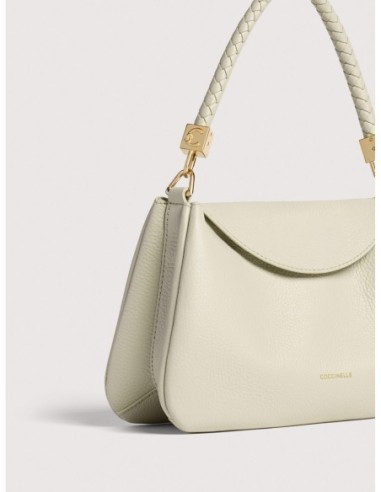 Borsa a mano in pelle con grana Coccinelle Tiggy Small – Eucalipto - foto 4