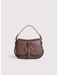 Borsa a mano in pelle con micro grana Coccinelle Mavery Small – Berry - foto 1