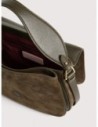 Borsa a mano in camoscio Coccinelle Mavery Medium – Fango Borsa a mano in camoscio Coccinelle Mavery Medium – Fango