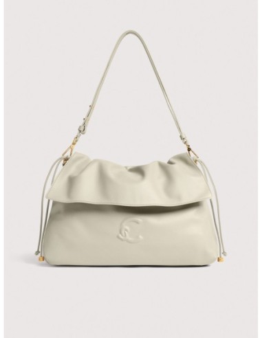 Borsa a spalla in pelle liscia Coccinelle Lidia Medium – Eucalipto - foto 1