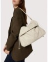 Borsa a spalla in pelle liscia Coccinelle Lidia Medium – Eucalipto
