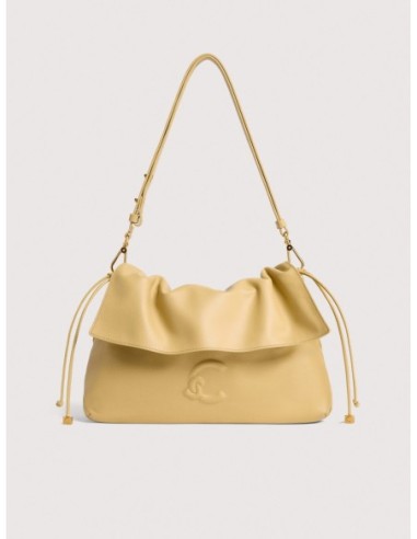 Borsa a spalla in pelle liscia Coccinelle Lidia Small – Honey - foto 1