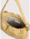 Borsa a spalla in pelle liscia Coccinelle Lidia Small – Honey