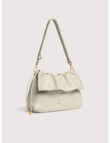 Borsa a spalla in pelle liscia Coccinelle Lidia Small – Eucalipto - foto 2