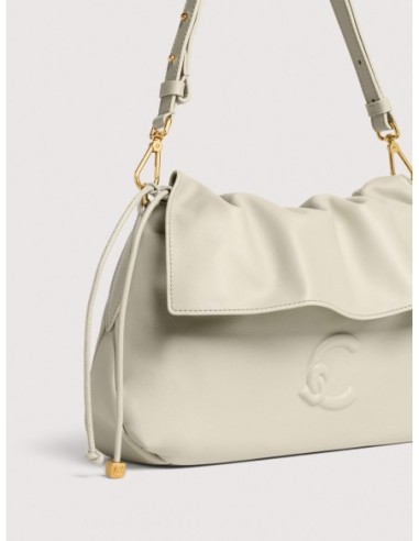Borsa a spalla in pelle liscia Coccinelle Lidia Small – Eucalipto - foto 4