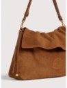 Borsa a spalla in camoscio Coccinelle Lidia Medium – Cognac Borsa a spalla in camoscio Coccinelle Lidia Medium – Cognac