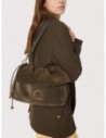 Borsa a spalla in camoscio Coccinelle Lidia Small – Fango Borsa a spalla in camoscio Coccinelle Lidia Small – Fango