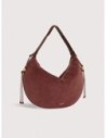 Borsa a spalla in camoscio Coccinelle Thess Large – Berry Borsa a spalla in camoscio Coccinelle Thess Large – Berry