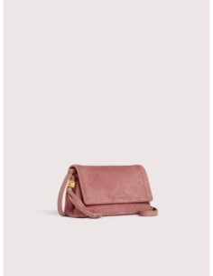 Minibag in camoscio Coccinelle Thess Mini – Winter Rose - foto 1 2