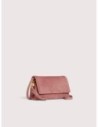 Minibag in camoscio Coccinelle Thess Mini – Winter Rose