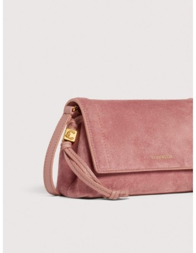 Minibag in camoscio Coccinelle Thess Mini – Winter Rose - foto 4