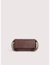 Minibag in pelle con grana Coccinelle Thess Mini – Berry
