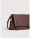 Minibag in pelle con grana Coccinelle Thess Mini – Berry