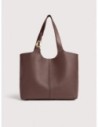 Borsa shopping in pelle con grana Coccinelle C-Easy Large – Berry Borsa shopping in pelle con grana Coccinelle C-Easy Large – Berry