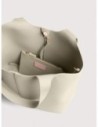 Borsa shopping in pelle con grana Coccinelle C-Easy Large – Eucalipto
